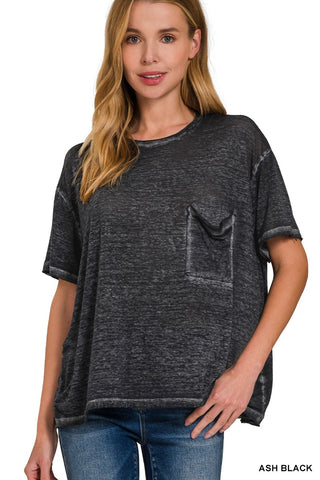 Drop pocket Casual Tee