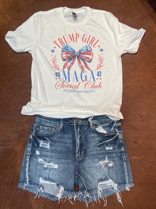 Trump Girl MAGA Graphic Crewneck/T-Shirt