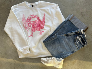 Cupid Graphic T-Shirt/Crewneck