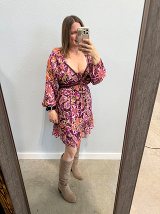 Zoe Holiday Mini Dress