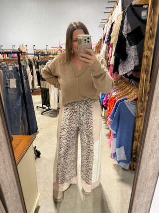 Dana Animal Print Pants