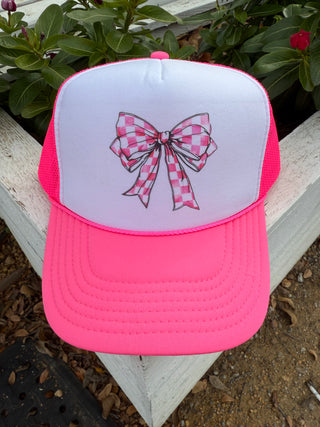 Coquette Bow Trucker Hat