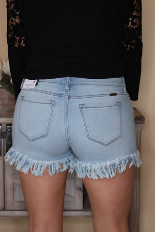 Morrison Mid Rise Shorts by LuvLeigh Apparel