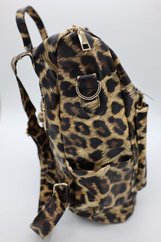 Safari Time Leopard Backpack by LuvLeigh Apparel