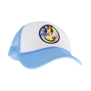 Tie Dye Smiley Face C.C Ball Cap